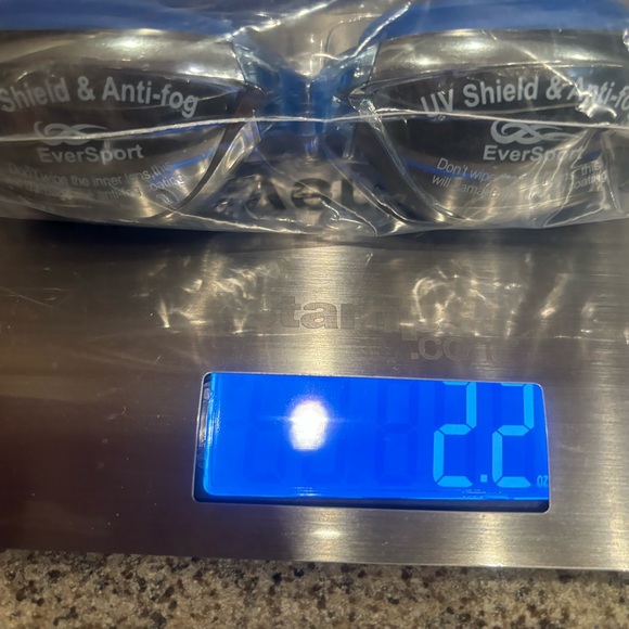 Eversport Swim Goggles, Blue, New - Picture 3 of 3